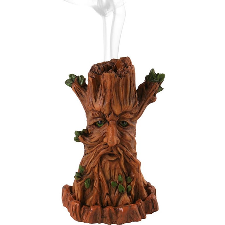 Tree Man Incense Cone Holder - Artist Designed Rebirth Symbol Burner