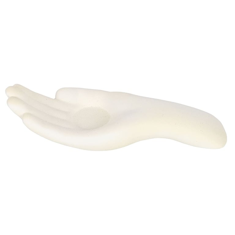 Open Hand Tealight Holder - Modern Meditation Light with Soothing Glow