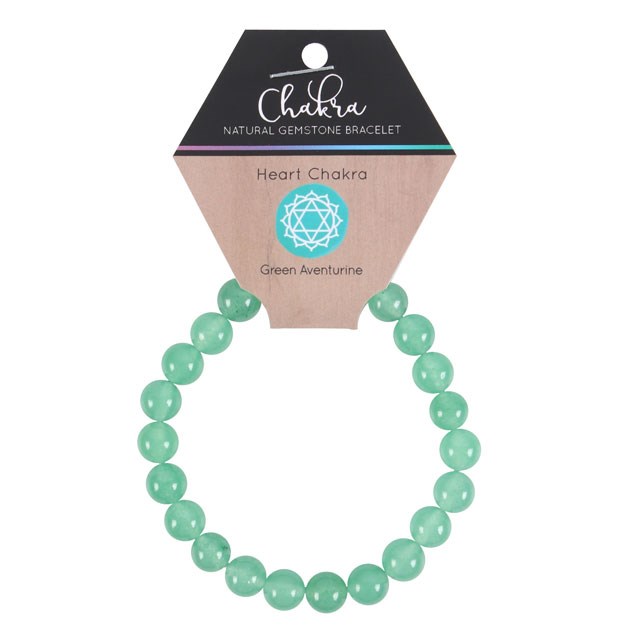 Heart Chakra Green Aventurine Gemstone Balance Bracelet