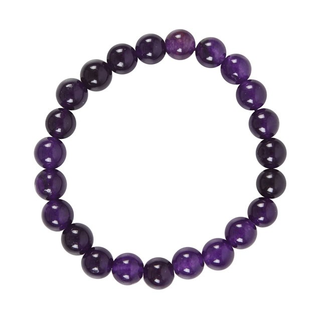 Amethyst Third Eye Chakra Balance Bracelet - Metaphysical Energy Alignment