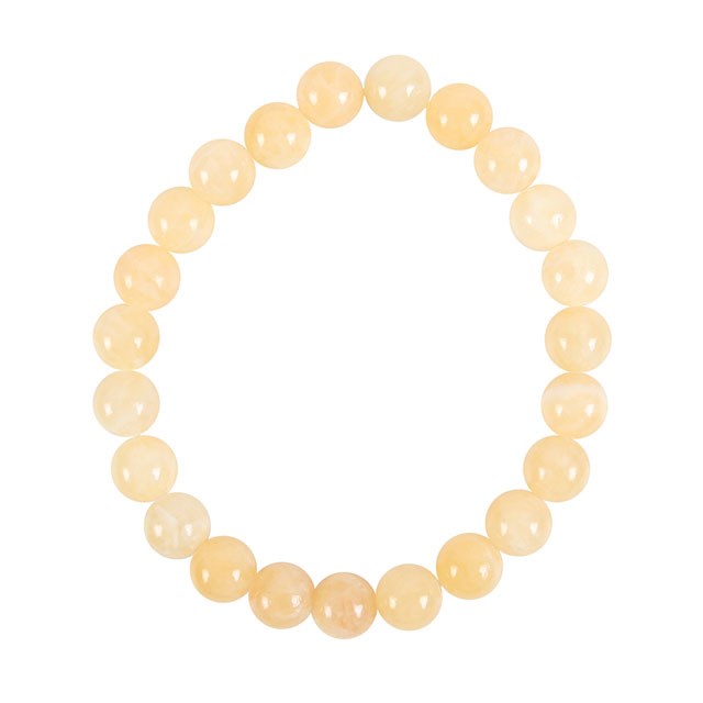 Yellow Jade Solar Plexus Chakra Balance Gemstone Bracelet