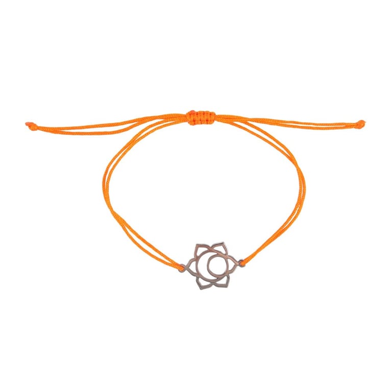 Sacral Chakra Balance Charm Bracelet - Creativity & Emotions Alignment
