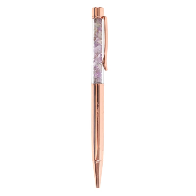 The Moon Dream Journal with Amethyst Pen - Lined Pages for Celestial Reflections