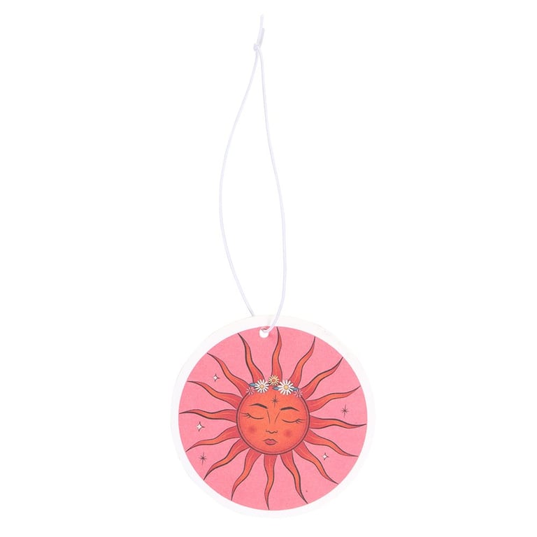 Sun Floral Scented Air Freshener - Uplifting Car and Home Fragrance