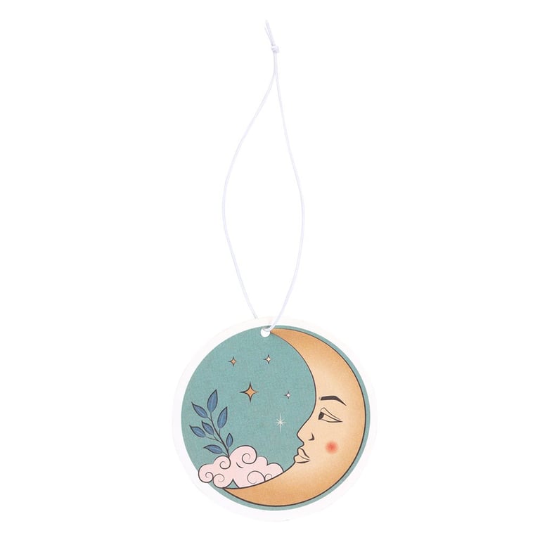 Moon Vanilla Scented Air Freshener - Calming Car and Home Fragrance