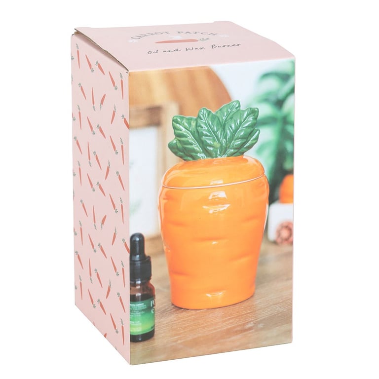 Carrot Shaped Oil Burner and Wax Warmer - Fragrant Home Decor Gift Idea