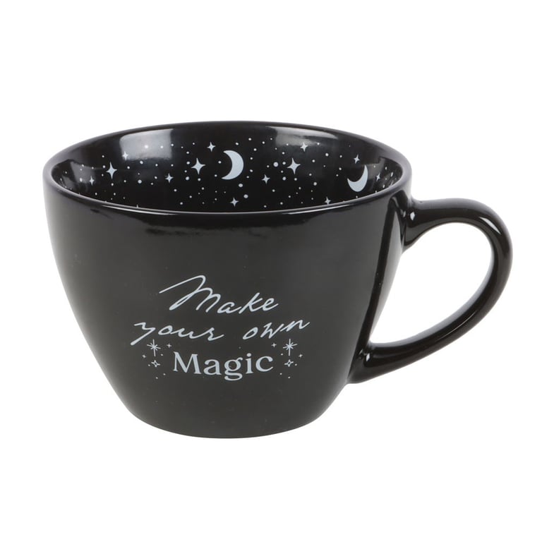 Make Your Own Magic Mug - Starry Sky Design with Motivational Affirmation