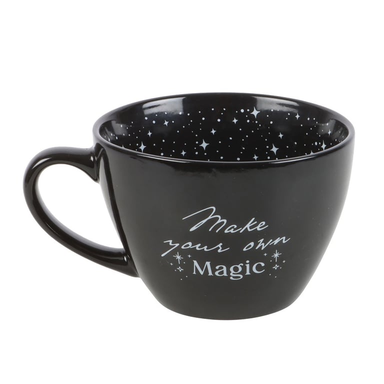 Make Your Own Magic Mug - Starry Sky Design with Motivational Affirmation