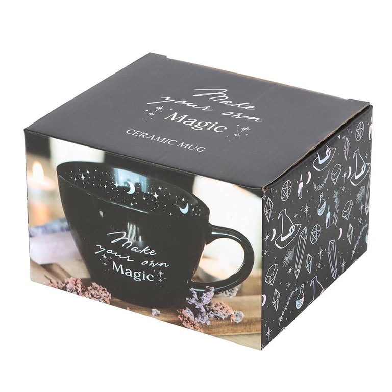 Make Your Own Magic Mug - Starry Sky Design with Motivational Affirmation