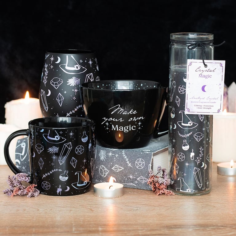 Make Your Own Magic Mug - Starry Sky Design with Motivational Affirmation