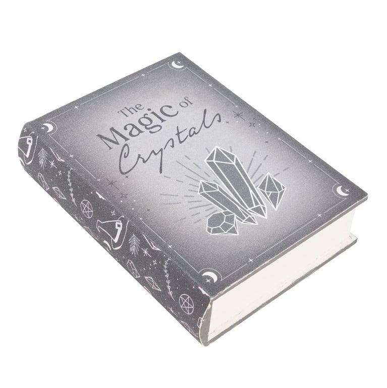 The Magic of Crystals Crystal Storage Book Box - Secret Home Decor for Collectors