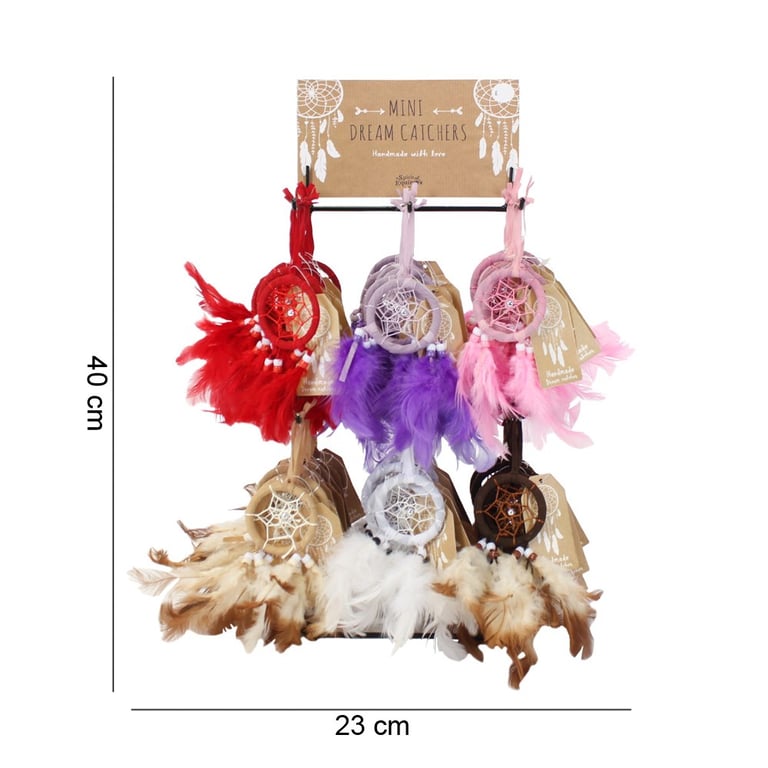 Dreamcatcher Set of 60 on Display Stand - Home Decor Gift Idea