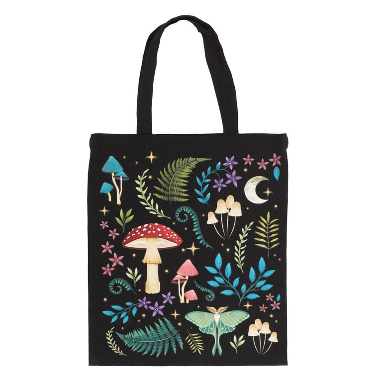 Dark Forest Polycotton Tote Bag - Eco-Friendly, Sustainable Everyday Carry