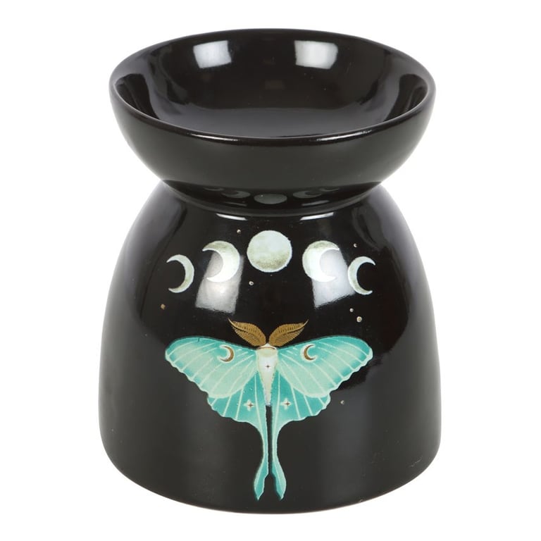 Luna Moth Oil Burner - Stylish Home Fragrance Accessory