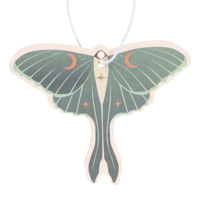 Luna Moth Apple Scented Air Freshener - Crisp Apple Smell for a Refreshing Car Experience
