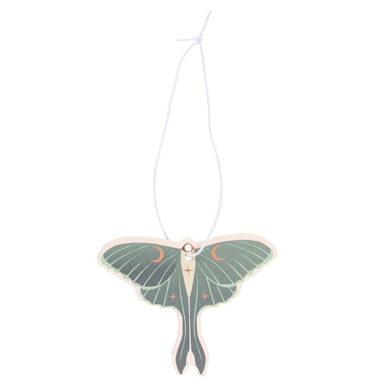 Luna Moth Apple Scented Air Freshener - Crisp Apple Smell for a Refreshing Car Experience