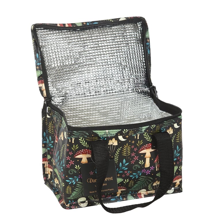 Dark Forest Print Insulated Eco Friendly Lunch Bag