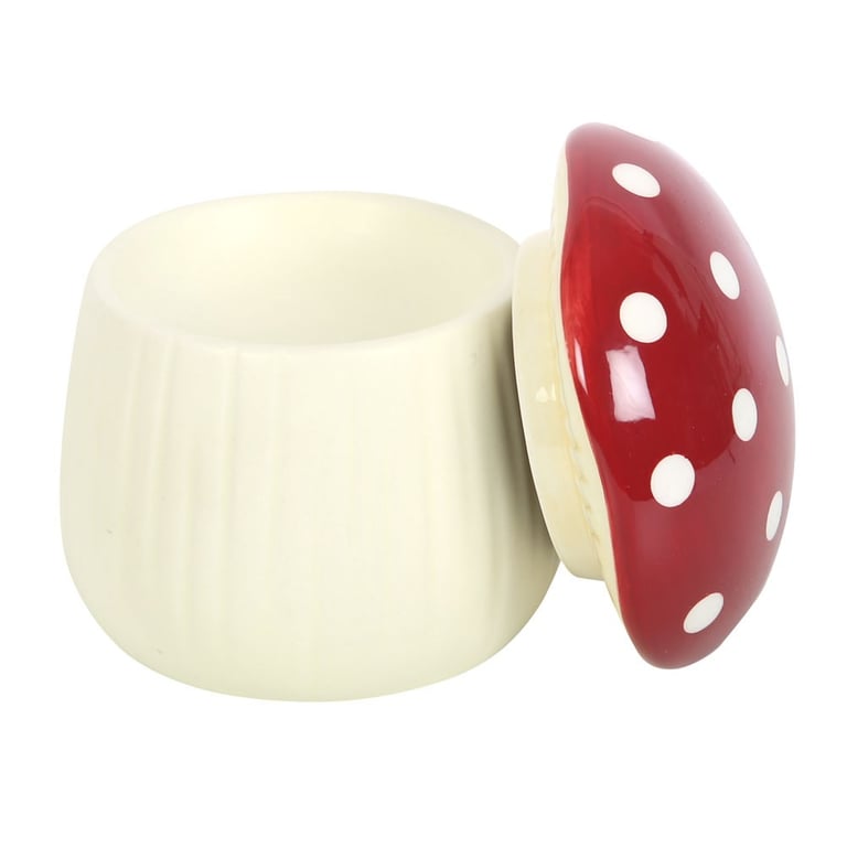 Mushroom Shaped Oil Burner - Home Fragrance Decor and Scent Diffuser Lamp