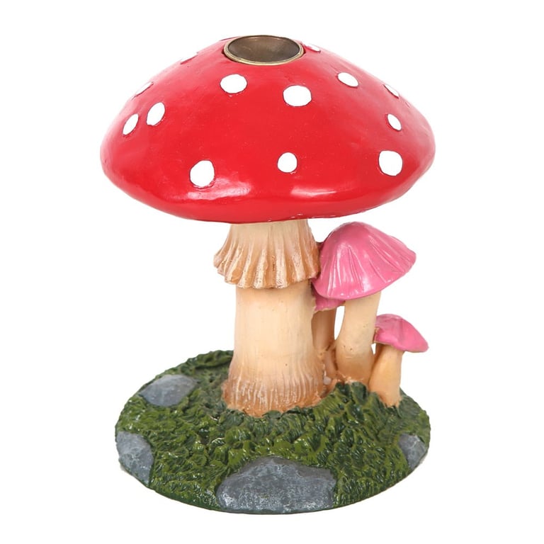 Mushroom Backflow Incense Burner - Whimsical Woodland Home Fragrance Holder