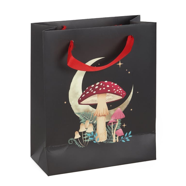 23cm Dark Forest Mystical Mushroom Gift Bag