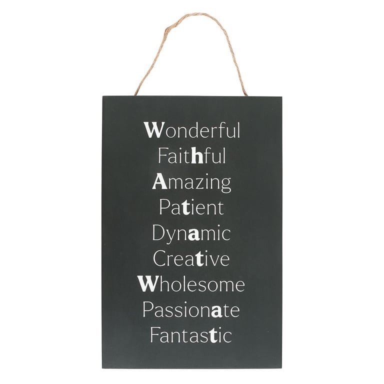 What a Tw t Sweary Hanging Sign - Subtly Offensive Novelty Decoration