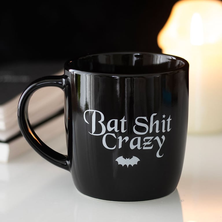 Bat Shit Crazy 340ml Microwave Safe Funny Coffee Mug