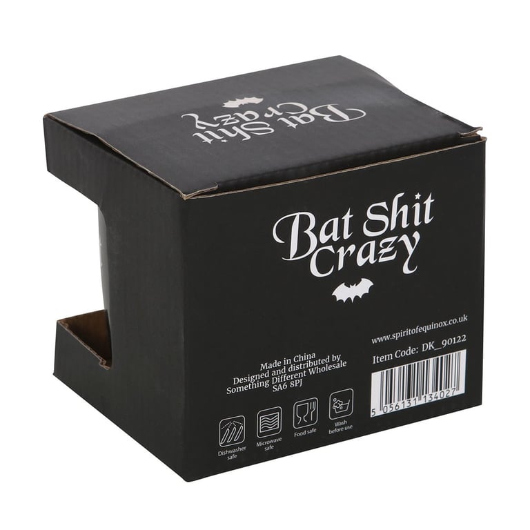 Bat Shit Crazy 340ml Microwave Safe Funny Coffee Mug