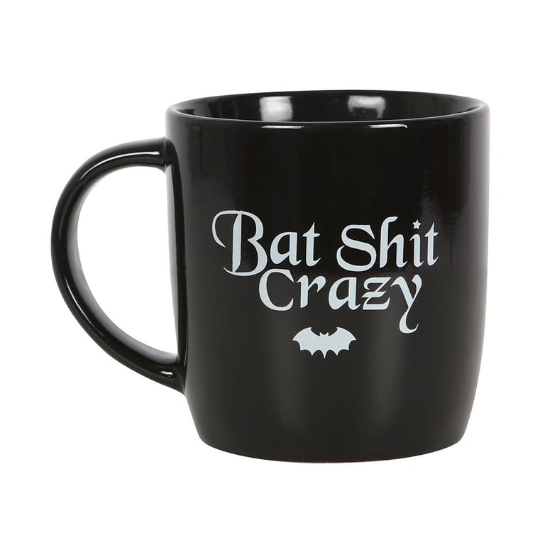 Bat Shit Crazy 340ml Microwave Safe Funny Coffee Mug