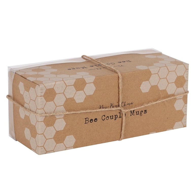Queen Bee and Bee Keeper Complimentary Design Mugs Set