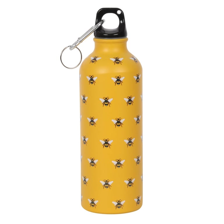 Bee Metal Water Bottle - Durable and Portable Design