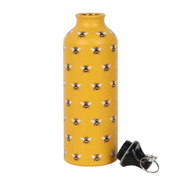 Bee Metal Water Bottle - Durable and Portable Design