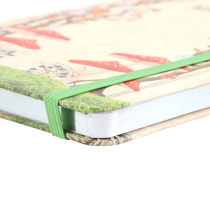Enchanted Forest A5 Lined Notebook - 200 Page Journaling and Writing Notebook