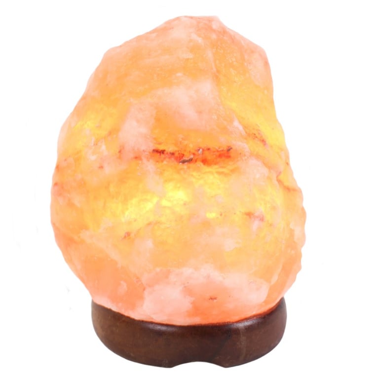 100 Natural Himalayan Salt Lamp 1.5-2Kg - Home Decor Wellness Solution
