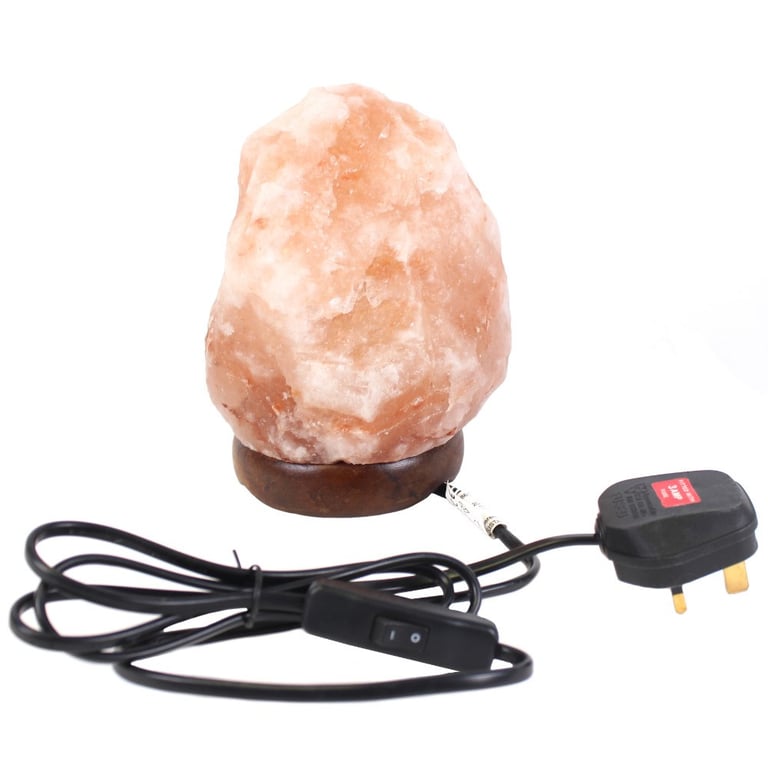 100 Natural Himalayan Salt Lamp 1.5-2Kg - Home Decor Wellness Solution
