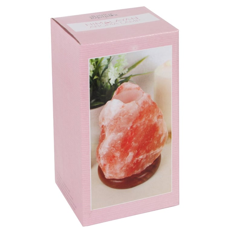 Himalayan Salt Rock Aroma Lamp - Essential Oil Diffuser for Home Fragrance