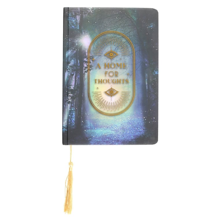 Home For Thoughts A5 Notebook - A Creative Journal for Sketching and Writing Your Ideas