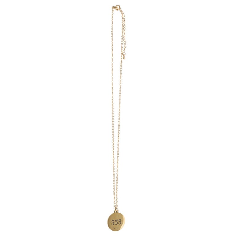 555 Angel Number Change Necklace - Spiritual Guidance and Transformation
