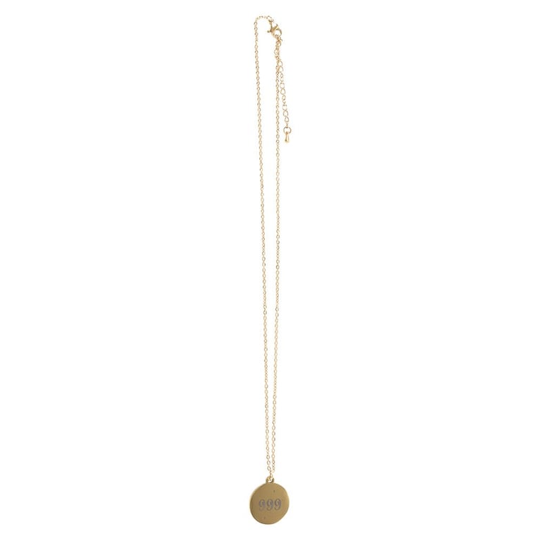999 Angel Number Release Necklace - Spiritual Guidance and New Journey Support