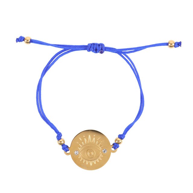 All Seeing Eye Stainless Steel Protection Bracelet - Evil Eye Luck Charm