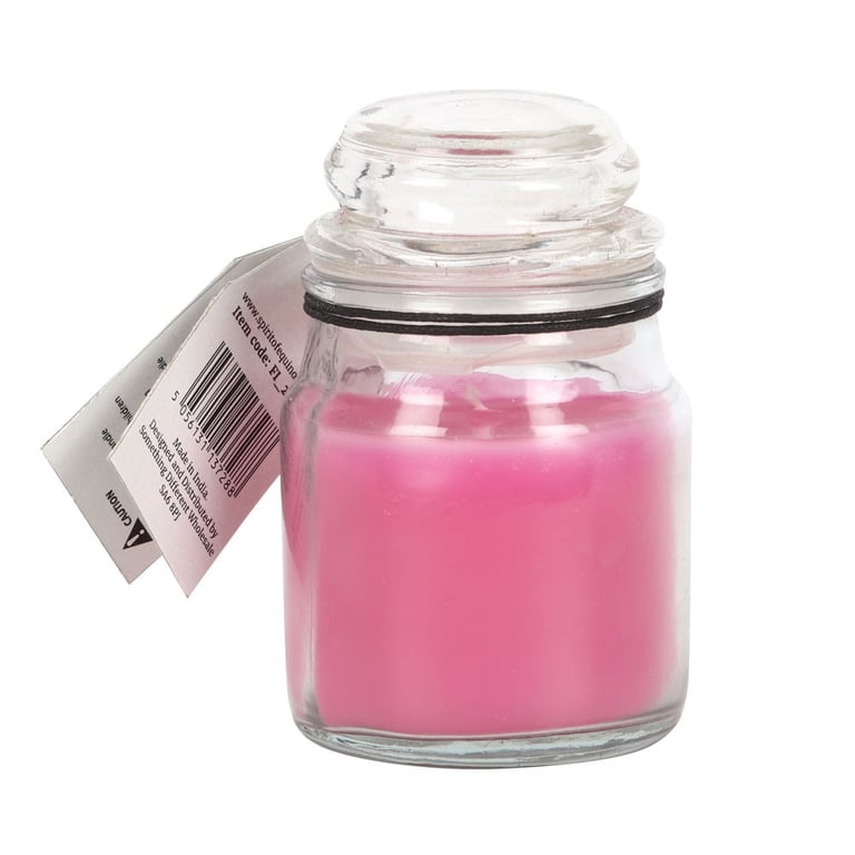 Floral Friendship Spell Candle Jar - Attracts Kindness and Nurturing Energy