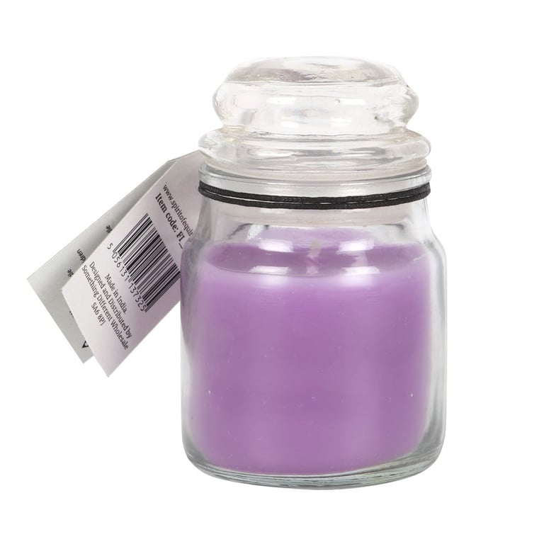 Lavender Prosperity Spell Candle Jar - Attract Success and Growth with Our Paraffin Wax Candle