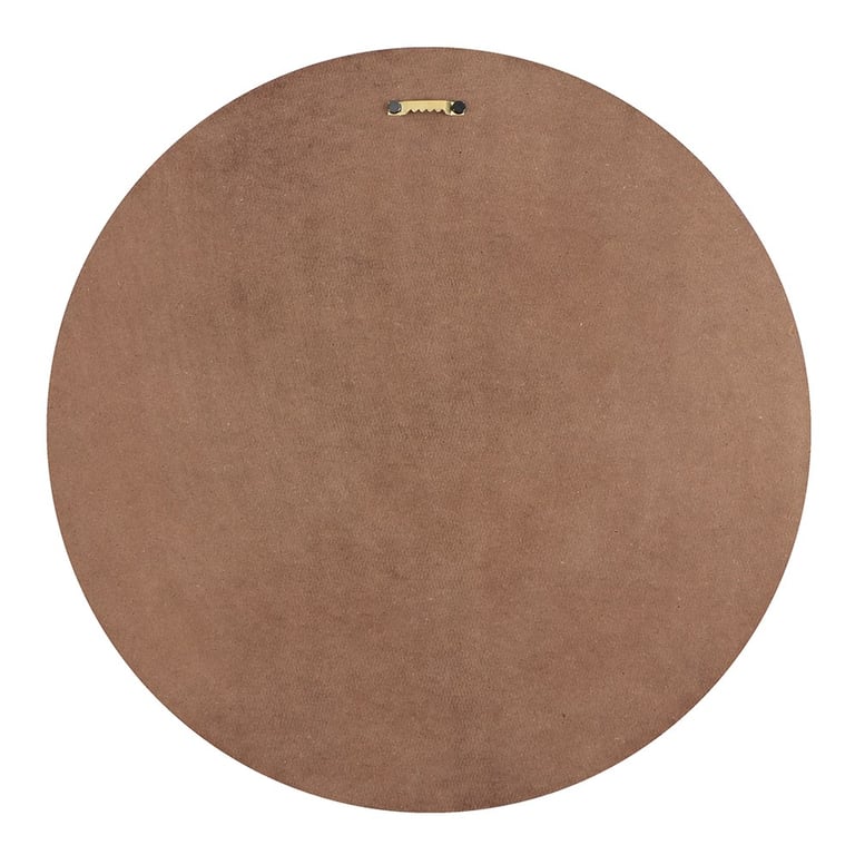 Round Pentagram Mirror - Spiritual Home Decor Wall Art