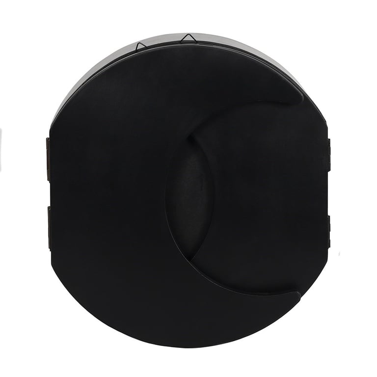 Black Triple Moon Shelving Display - Stylish Home Storage Solution & Decorative Focal Point