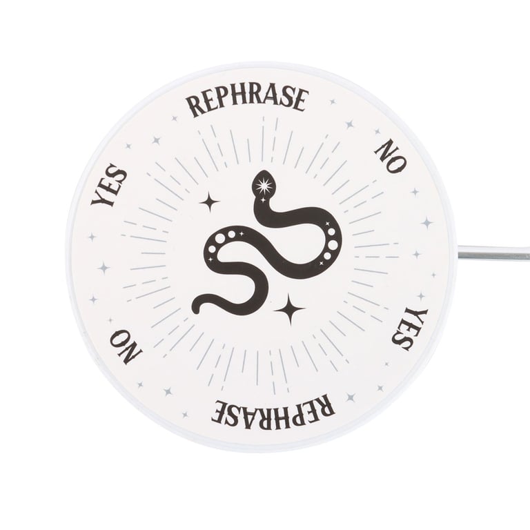 Mystic Snake Pendulum Decision Maker - Desktop Destiny Tool for Quick Yes/No Answers