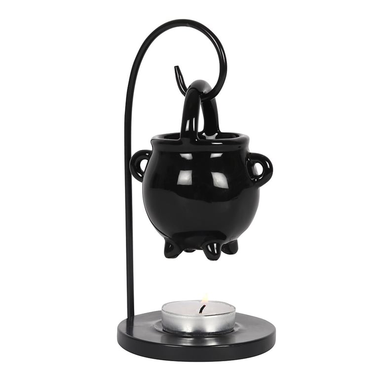Hanging Cauldron Oil Burner - Home Fragrance Diffuser for Indoor Aroma Therapy