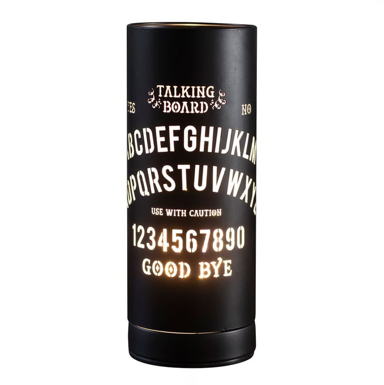 Black Talking Board Electric Aroma Lamp - Touch Sensor, Home Fragrance Lamp, 5V 2A Compatible