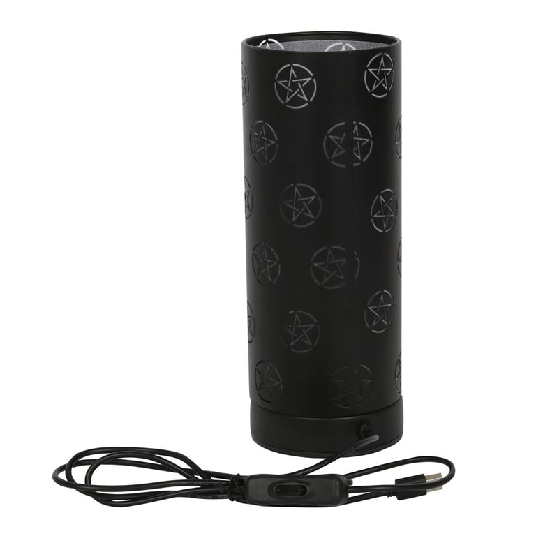 Black Pentagram Touch Aroma Lamp - 5V Compatible, Home Fragrance Diffuser