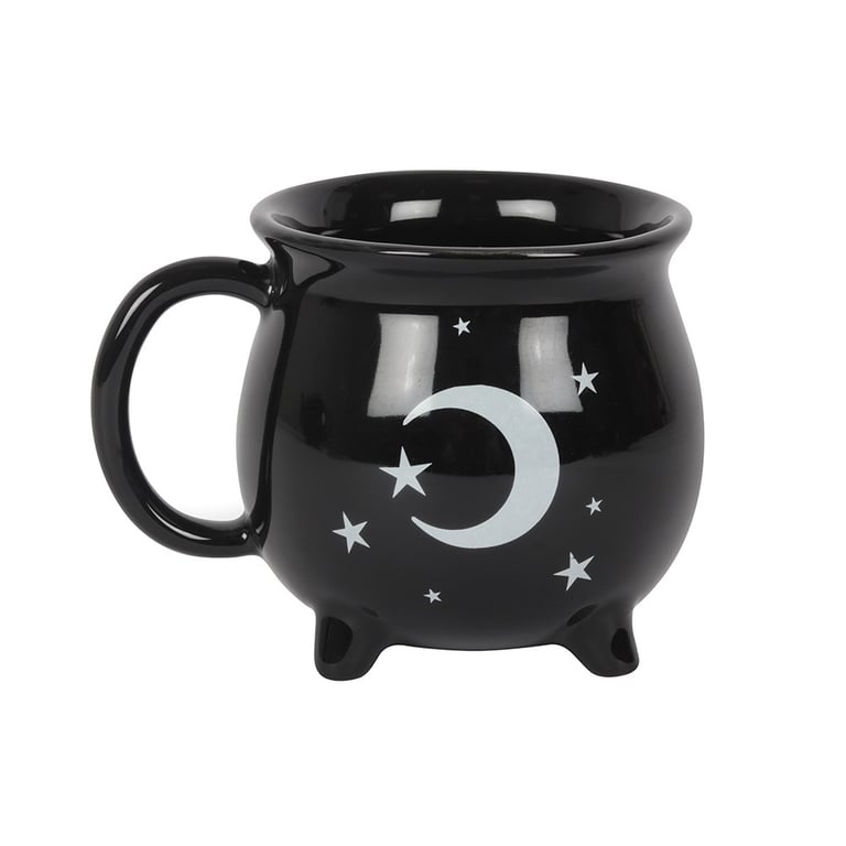 Witches Brew Ceramic Cauldron Tea Set - Enchanting Coven Meeting Essentials