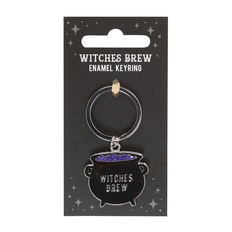 Witches Brew Cauldron Keyring - Enchanting Accessory for Everyday Magic