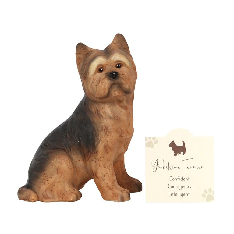 Yorkshire Terrier Resin Ornament - Pet Memorial Gift & Home Decor Item